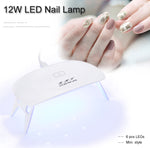 EclateBeauty 12W Nail Dryer LED UV Lamp Micro USB