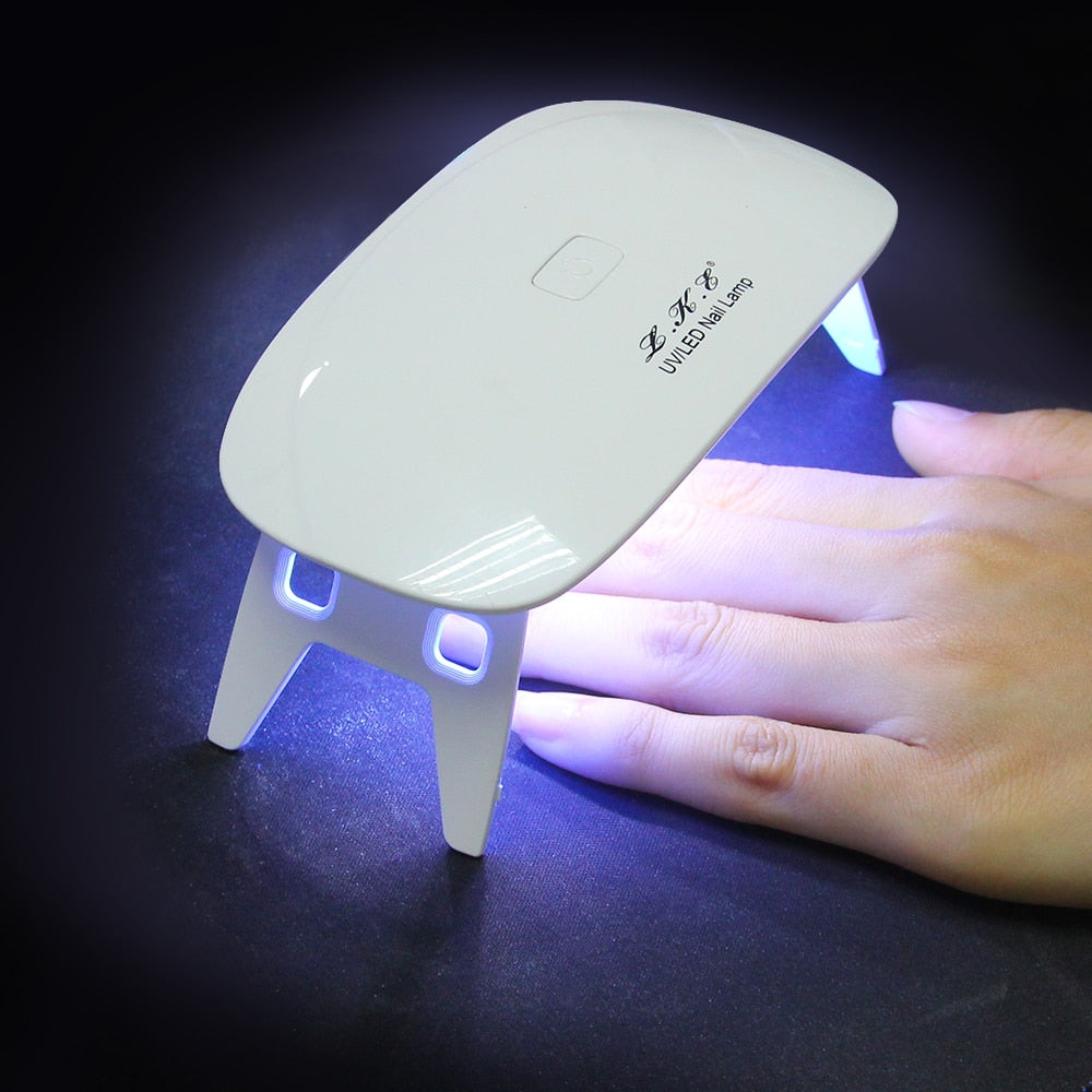 EclateBeauty 12W Nail Dryer LED UV Lamp Micro USB