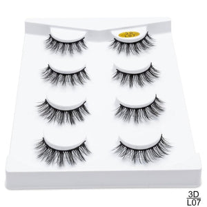 EclateBeauty Natural Fake Eyelashes