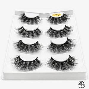 EclateBeauty Natural Fake Eyelashes