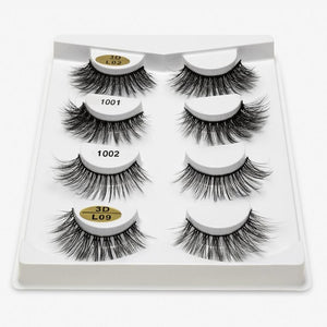 EclateBeauty Natural Fake Eyelashes