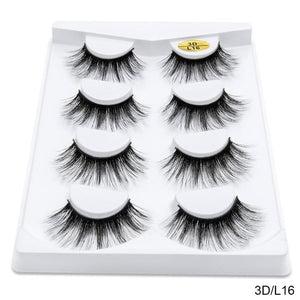 EclateBeauty Natural Fake Eyelashes