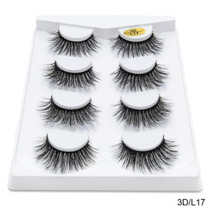 EclateBeauty Natural Fake Eyelashes