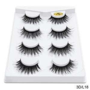 EclateBeauty Natural Fake Eyelashes