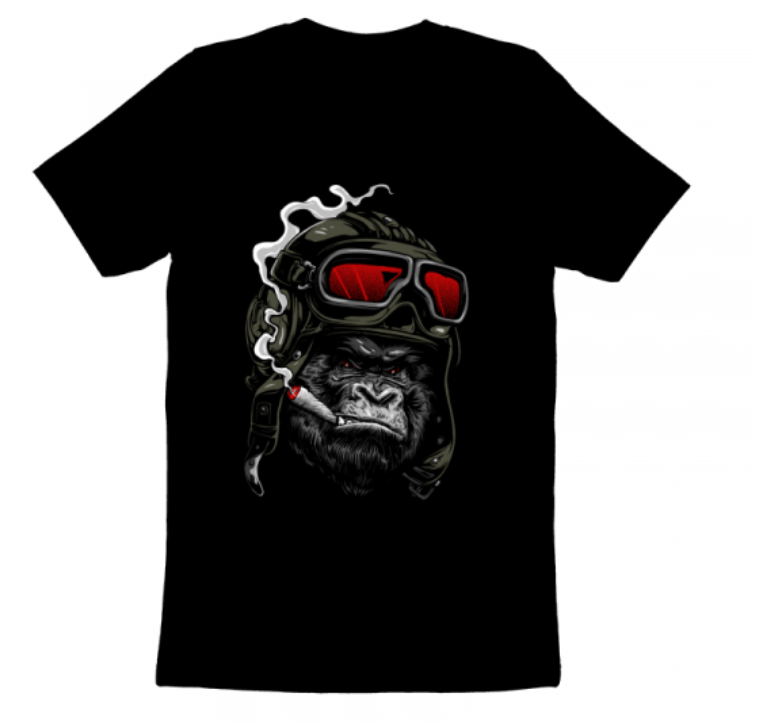 Monkey tshirt